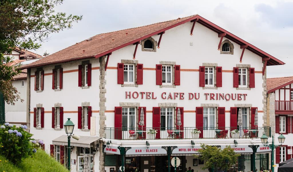 Hotel-Cafe Du Trinquet Cambo-les-Bains Exterior foto